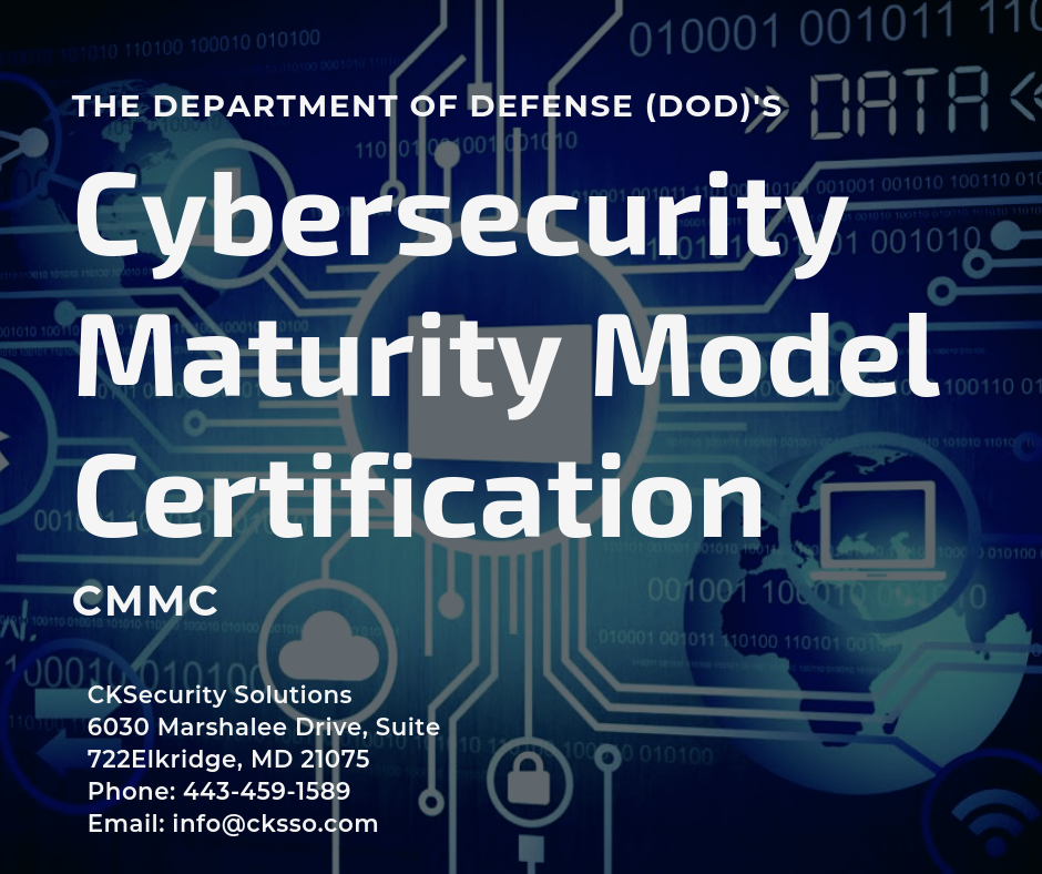 Cybersecurity Maturity Model Certification